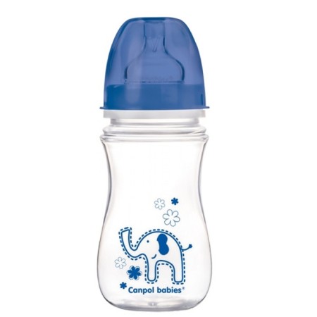 A bottle of feeding PP EasyStart Anticolus, wide throat, 240 ml, from 3 months, color mix-1