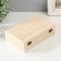 Casket d/painting rectangular set 3 pcs 11x5x2.5 14x8x4 17x11x5 cm