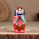 Nesting doll "purple patch", 5 puppet, 11 cm