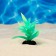 The plant is artificial aquarium, luminous, 10 cm, green
