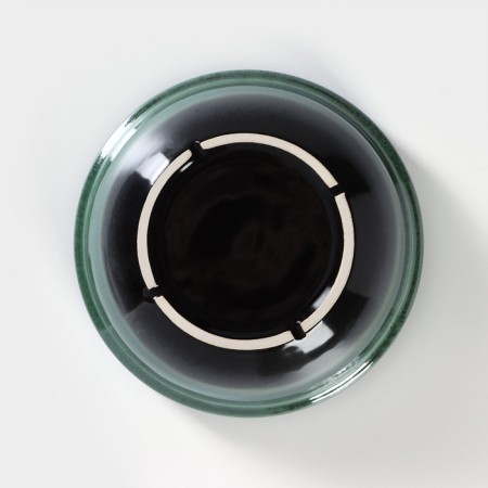 Porcelain plate Verde Notte, 600 ml, D = 15.5 cm-3
