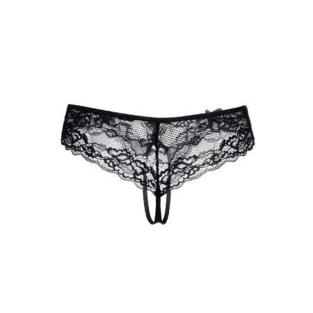 Erotic lace panties EROLANTA, Black color, size 50-52-8