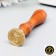 Printing for wax with a wooden pen "Crown with the letter Z" 9x2.5x2.5 cm