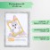 Photo frame Plastic "Watercolor" 21x30 cm, frosty silver