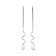 Muxer Moulinex HM3101B1, manual, 300 W, 5 speeds, 2 nozzles, white