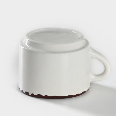Porcelain cup Antica Perla, 200 ml-2