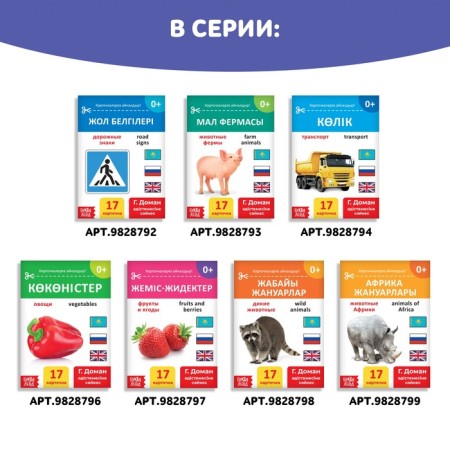 Книга по методике Г. Домана «Одежда», на казахском языке-5