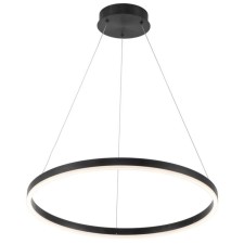 Светильник подвесной светодиодный Planetary 1xLED 31Вт, размер 60x60x30-130 см, цвет чёрный