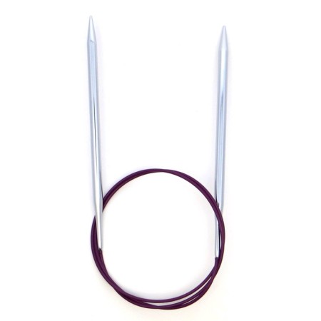 Knitting needles, circular, d = 5.5 mm, 80 cm