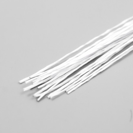 Wire for creativity "White" (set of 20 pcs) 0.3 mm, 36 cm-1
