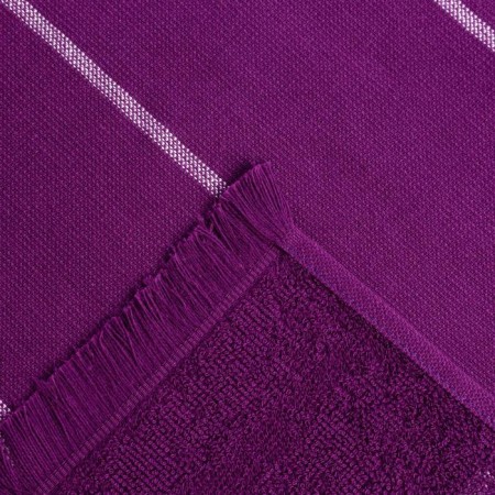 Tmachry double -sided Ethel "Coos" 50*90 cm, central violet, 100% HL, 240 g/m2-4