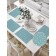 A set of napkins for setting the table “Circle of circles”, rectangular, size 32x46 cm, 4 pcs