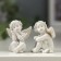 Souvenir Polystone "Angel vacationer" 3.8x2.6x3 cm, mix