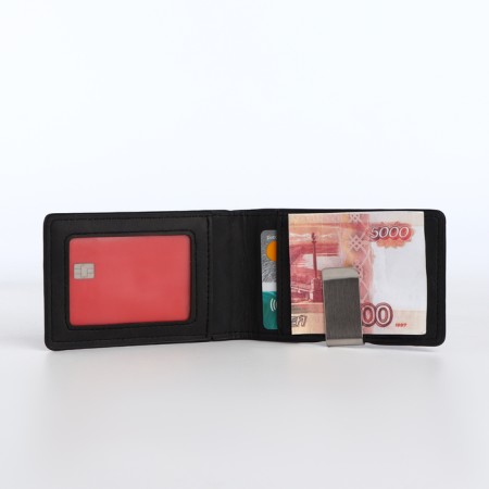 Build clip, department for cards, black color-4