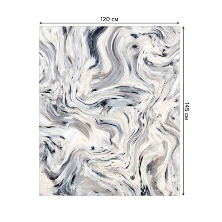 The tablecloth “Otherworldly World”, rectangular, oxford, size 120x145 cm-1