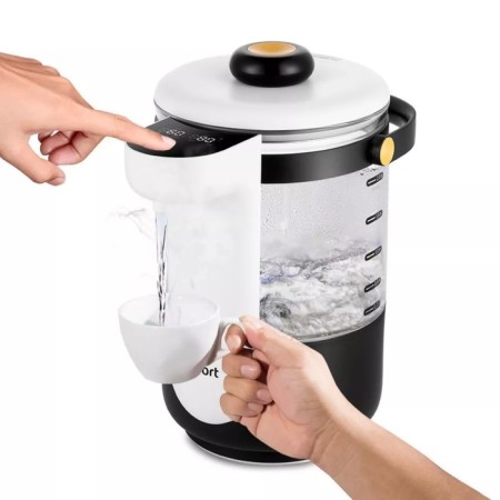 Thermopot KitFort KT-2521, 892 W, 2 l, black and white-2