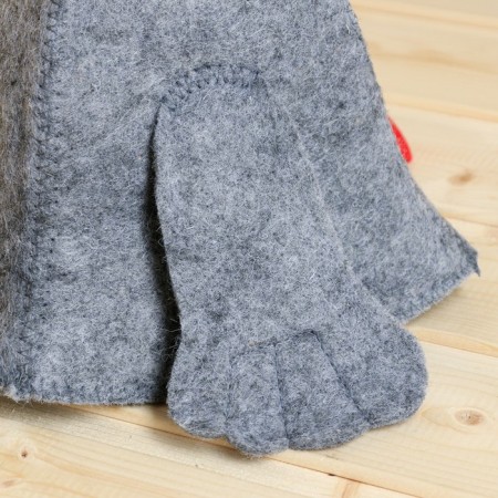 Bath cap with children's applique "Druzhok", 3-5 years old-3