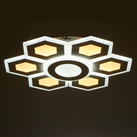 Causteen with PDU 671139/6 LED 214W Dimmer 3 modes 3000-6000k white 50x50x6.5 cm Bayerluux-5