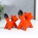 Souvenir Ceramics "Lisyat" set 2 pcs 14x16.5x7.5 cm