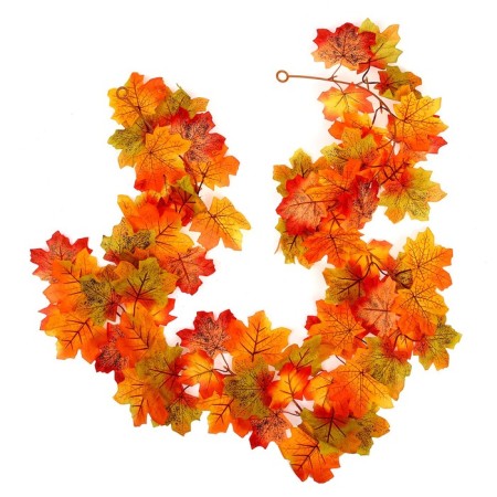 Garland from leaves, length: 180 cm-3