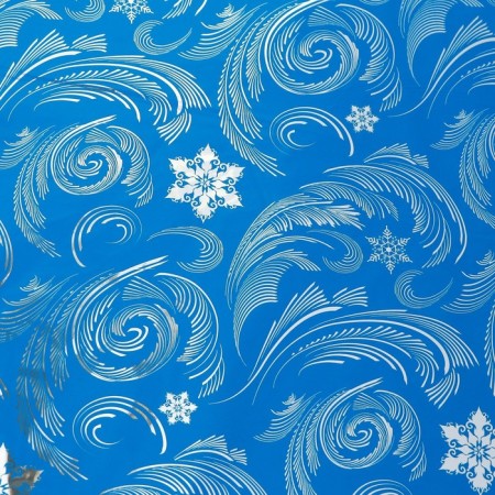 Film packaging holography "Patterns", 100 x 70 cm, New Year-2