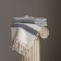 Pasionaria towel "Riza", 1200 gr, size 90x190 cm, color gray color