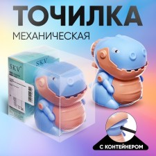 Mechanical sharpener with container 