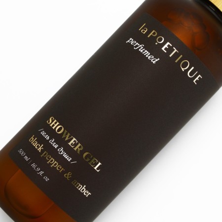 Гель для душа парфюмированный, 500 мл, аромат Black pepper, laPOETIQUE-2