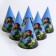 Paper Pixel cap, 6 pcs in a set