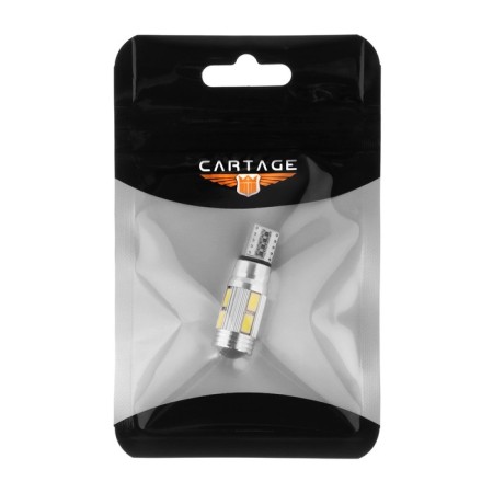Auto Stuffing LED Cartage, T10, 12 V, 10 SMD, lens-2