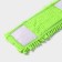 Nozzle for a flat mop of the share, 43 × 13 cm, microfiber booklies, green color
