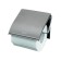 Brabantia Renew toilet paper holder, platinum color