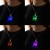LED pendant "Star" 60 cm, batteries, glow of multi (RGB)