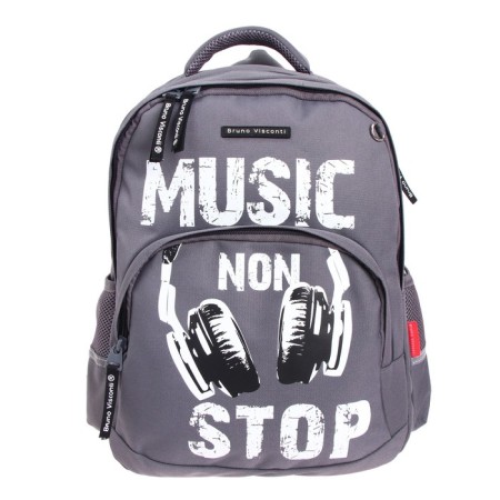 Youth backpack Bruno Visconti 40 x 30 x 17 cm, Music, penalty as a gift-2