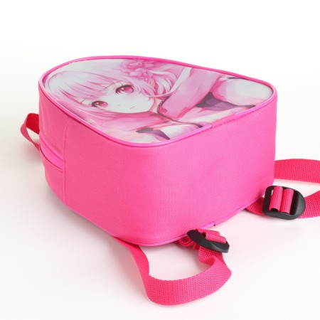 Baby backpack on lightning, pink color-3