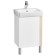 Tumbling under the Aquaton Country sink, 50 cm, white color, oak Verona
