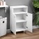 Bathroom chestnut "Vega 5002" White, 50 x 30.3 x 85.4 cm