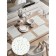 Set of napkins for setting the table "Atmosphere of the holiday", rectangular, rounded edges, size 30x46 cm, 4 pcs