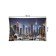 Decorative panel with photo printing "City of modernity", horizontal, size 100x150 cm