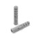 Shurup-ring, tundra, with dowel, 4x50 mm, white zinc, 6 pcs