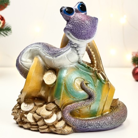 Piggy bank "Snake in the color jug" 23x25x18cm