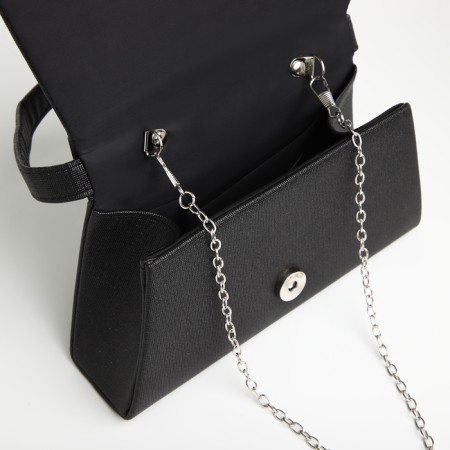 Female bag on a magnet, black color-5
