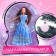 Carbonnic doll “Snow Princess Ksenia”, with an accessory, a blue dress