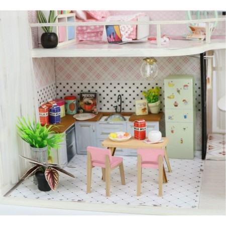 Interior designer Hobby Day Minihouse "Pink Loft", Rumbox-3