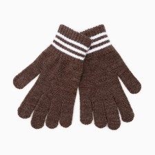 Gloves are single children, brown color, size 16 (9-12 years old)