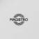 Porcelain Bank for bulk products with Magistro Argos lid, 600 ml, white color