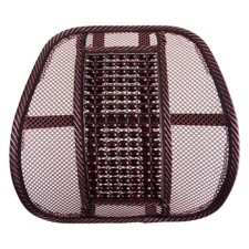 Support for Skyway, anatomical, massage, polyester-brown, brown