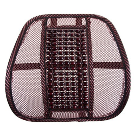 Support for Skyway, anatomical, massage, polyester-brown, brown