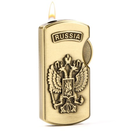 Gas lighter "coat of arms", piezo