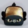 Baby backpack with sequins "Black Dragon", p. 23 × 28 cm
